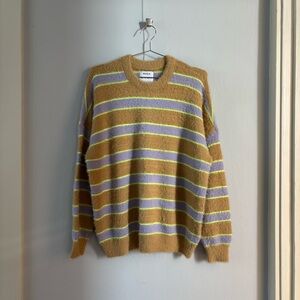 rvca stripe sweater